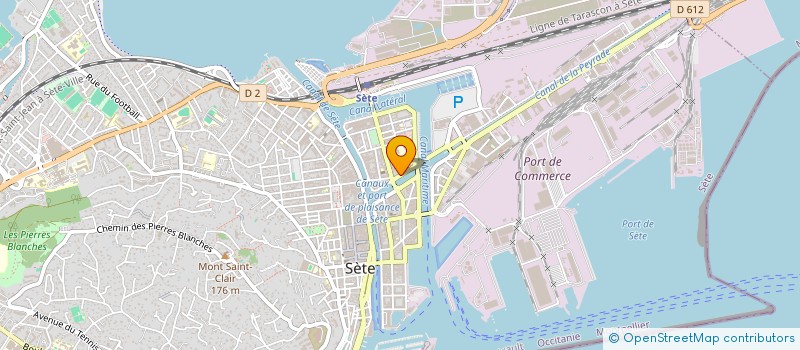 localisation de l'entreprise MONSIEUR JOSHUA PALME  SETE