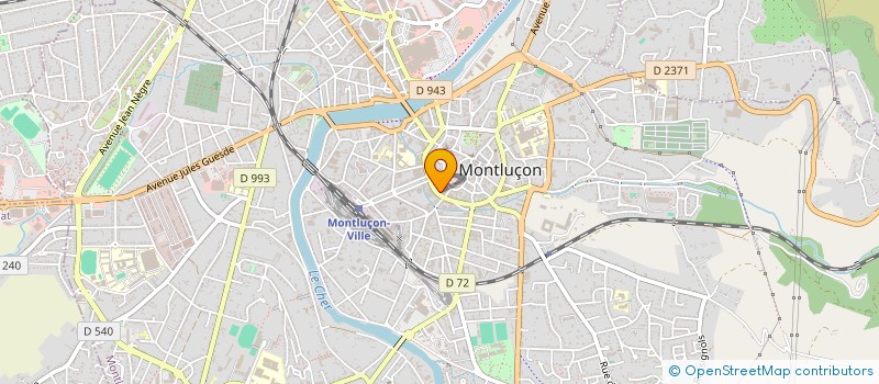 localisation de l'entreprise MONSIEUR JOSHUA PEREZ à MONTLUCON