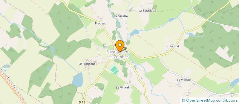 localisation de l'entreprise MONSIEUR JOSHUA ROBERTS CONSTABLE à SAINT-JUNIEN-LES-COMBES