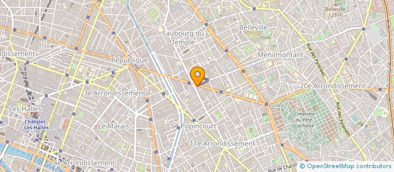 localisation de l'entreprise MONSIEUR JOSHUA VUITTENEZ  PARIS