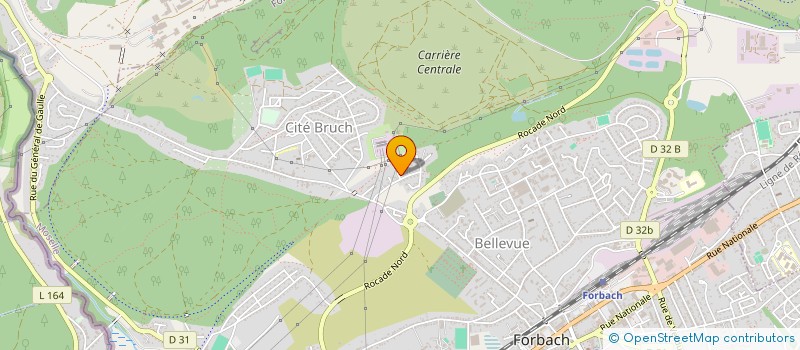 localisation de l'entreprise MONSIEUR JOSHUA WINTERSTEIN  FORBACH