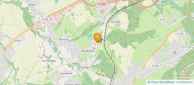 localisation de l'entreprise MONSIEUR JOSHUA-YVAN HERRERO  MARGENCEL