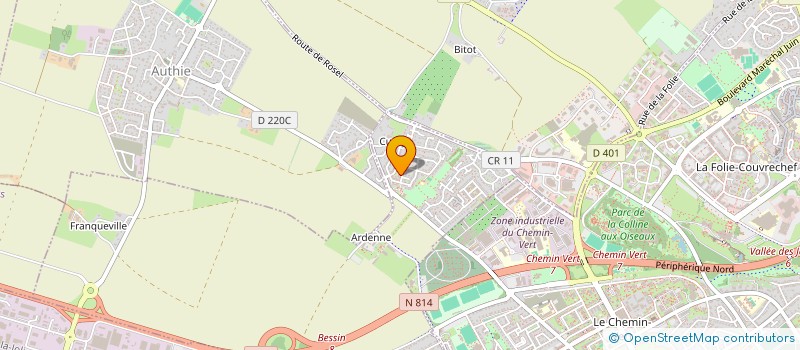 localisation de l'entreprise MONSIEUR JOSIAN ARMOUET  SAINT-GERMAIN-LA-BLANCHE-HERBE