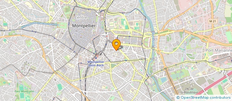 localisation de l'entreprise MONSIEUR JOSIAN CABROL à MONTPELLIER