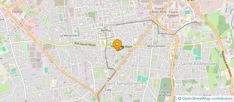 localisation de l'entreprise MONSIEUR JOSIAN D'OLIVEIRA  TOURS