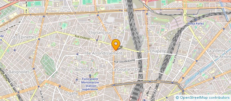 localisation de l'entreprise MONSIEUR JOSIAN DOLIVEIRA  PARIS