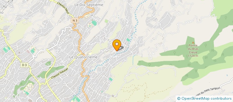 localisation de l'entreprise MONSIEUR JOSIAN POTHIN  LE TAMPON