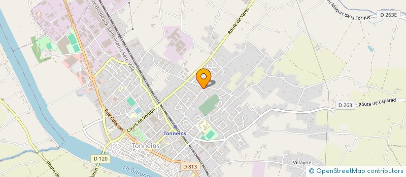 localisation de l'entreprise MONSIEUR JOSIAS MASSANGA  TONNEINS