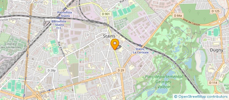 localisation de l'entreprise MONSIEUR JOSIP BALON à STAINS