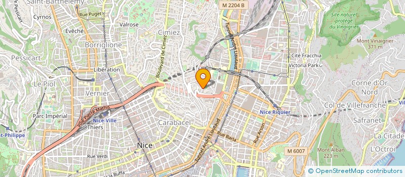 localisation de l'entreprise MONSIEUR JOSIP BEGIC à NICE