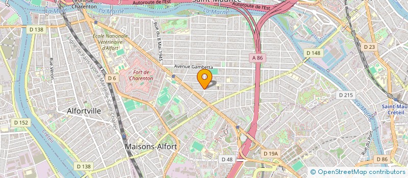 localisation de l'entreprise MONSIEUR JOSIP BRINOWETZ à MAISONS-ALFORT