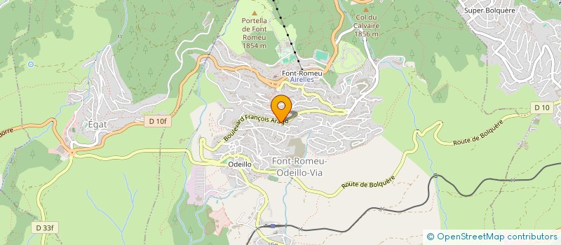 localisation de l'entreprise MONSIEUR JOSIP KOVACIC  FONT-ROMEU-ODEILLO-VIA