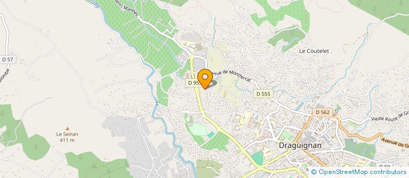 localisation de l'entreprise MONSIEUR JOSIVAN BONFIM à DRAGUIGNAN