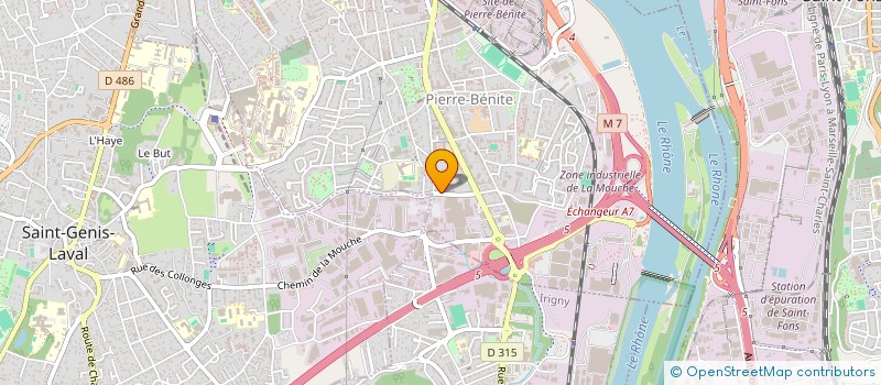 localisation de l'entreprise MONSIEUR JOSLIN SOIDRI DINI HAMISSI  OULLINS-PIERRE-BENITE