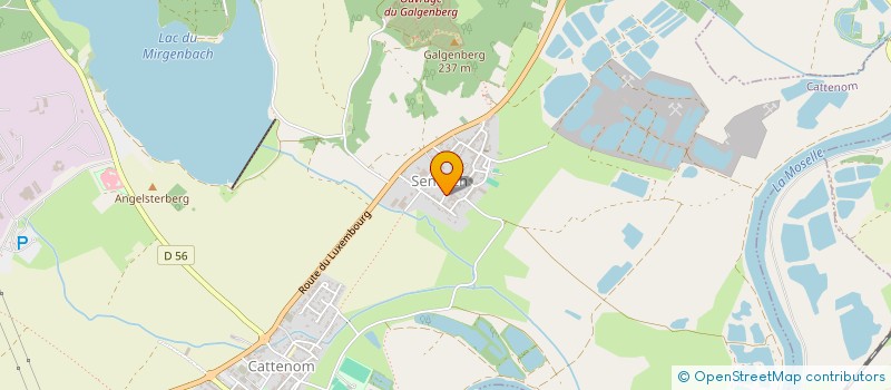 localisation de l'entreprise MONSIEUR JOSPEH LEONARD  BREISTROFF-LA-GRANDE