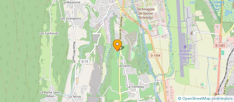 localisation de l'entreprise MONSIEUR JOSPEH MESSINA  LA MOTTE-SERVOLEX