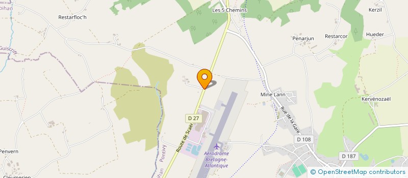 localisation de l'entreprise MONSIEUR JOSQUIN BAILLET  GUISCRIFF