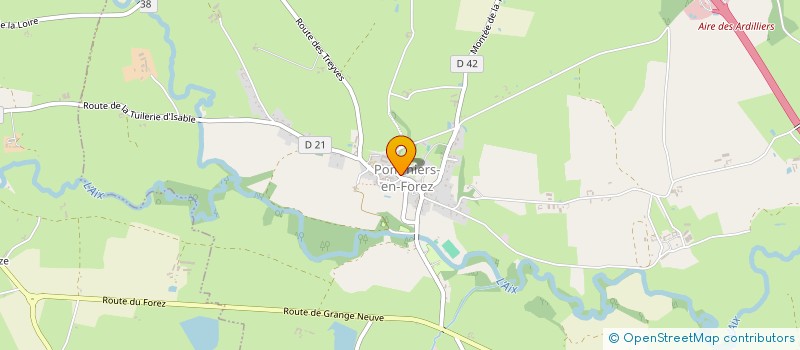 localisation de l'entreprise MONSIEUR JOSS LUMINIER  POMMIERS-EN-FOREZ