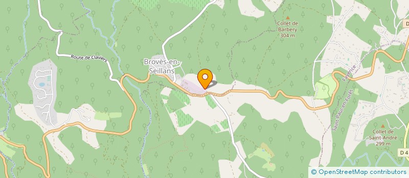 localisation de l'entreprise MONSIEUR JOSS ORSONI  SEILLANS