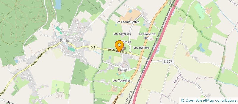 localisation de l'entreprise MONSIEUR JOSSE DEAN  ECOUVES