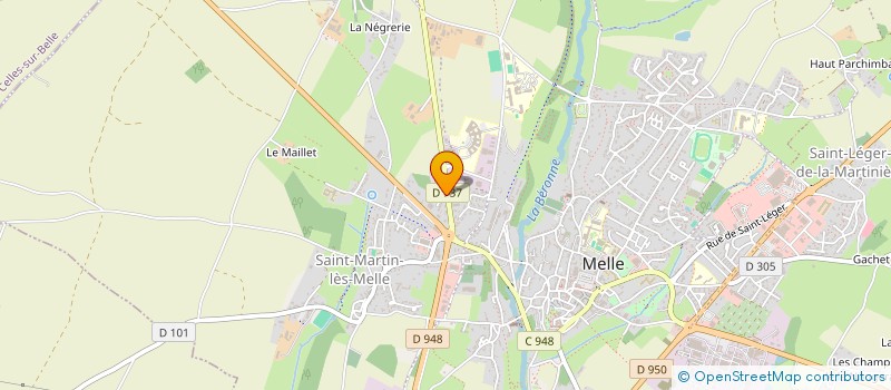 localisation de l'entreprise MONSIEUR JOSSE FOUCHIER  MELLE