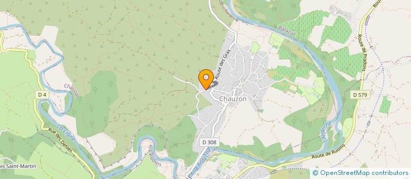 localisation de l'entreprise MONSIEUR JOSSELIN ARNAUD  CHAUZON