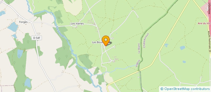 localisation de l'entreprise MONSIEUR JOSSELIN BARNIER  VIGOUX