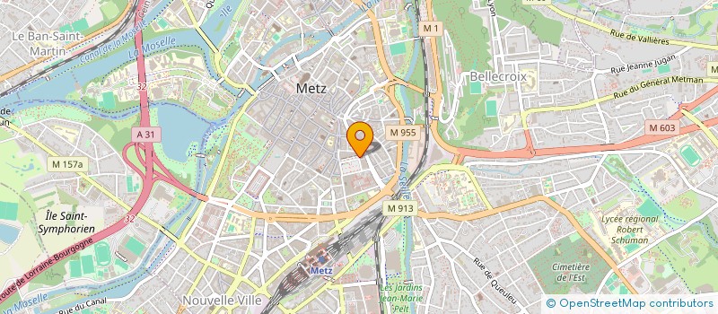 localisation de l'entreprise MONSIEUR JOSSELIN BELAUD  METZ