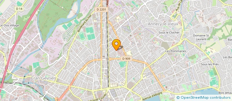 localisation de l'entreprise MONSIEUR JOSSELIN BEN BARKA à ANNECY