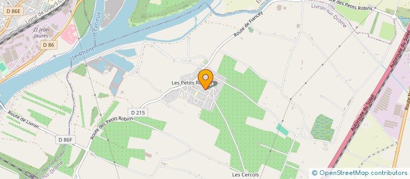 localisation de l'entreprise MONSIEUR JOSSELIN BERTRAND à LIVRON-SUR-DROME