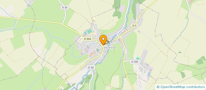 localisation de l'entreprise MONSIEUR JOSSELIN BIGAUT  VEZELISE