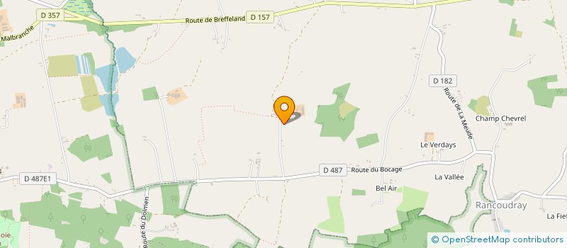 localisation de l'entreprise MONSIEUR JOSSELIN BOUILLON à SAINT-CLEMENT-RANCOUDRAY