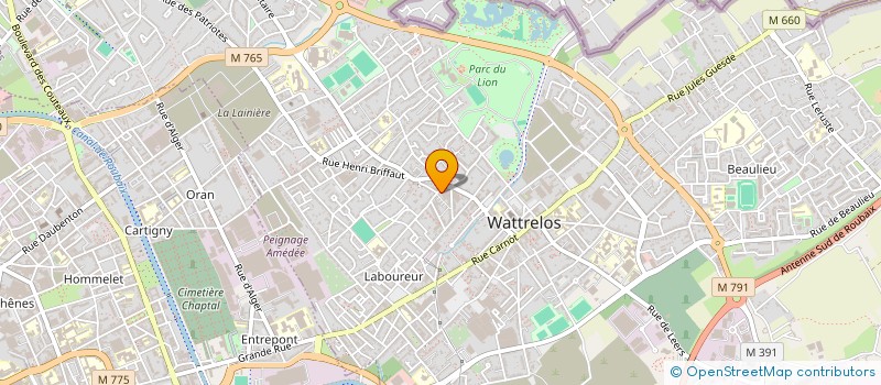 localisation de l'entreprise MONSIEUR JOSSELIN BRAVY  NEUVILLE-EN-FERRAIN