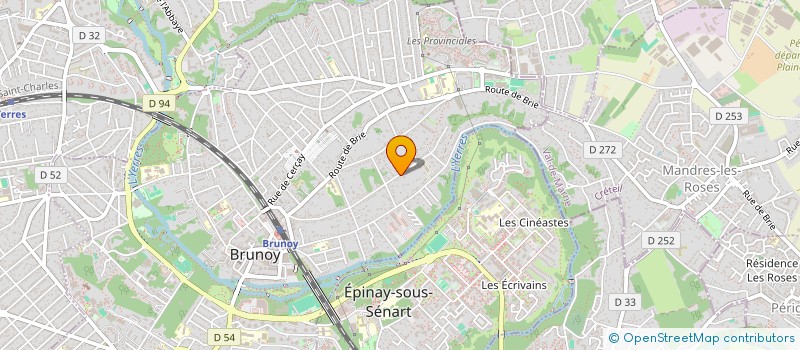localisation de l'entreprise MONSIEUR JOSSELIN CAUCHETEUX à BRUNOY