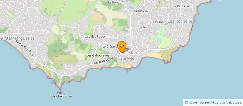 localisation de l'entreprise MONSIEUR JOSSELIN COUERBE  SAINT-NAZAIRE