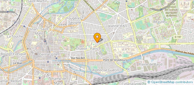 localisation de l'entreprise MONSIEUR JOSSELIN DARGNIES à RENNES