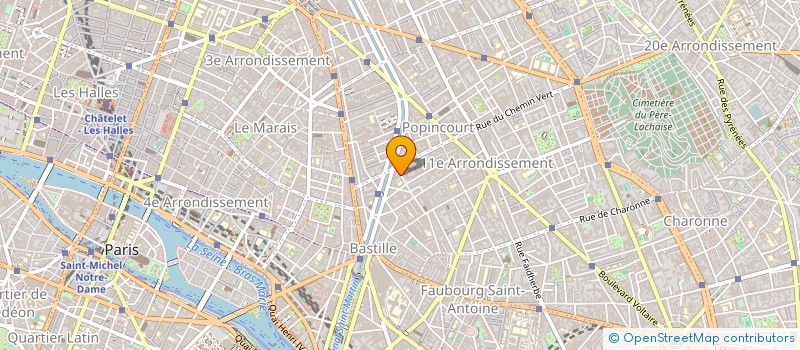 localisation de l'entreprise MONSIEUR JOSSELIN ETIENNE  PARIS