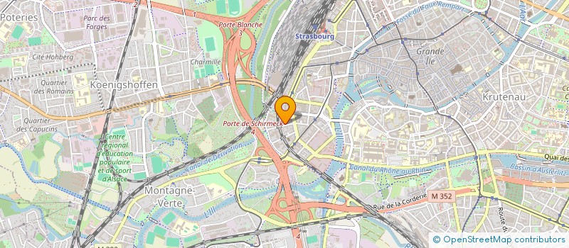 localisation de l'entreprise MONSIEUR JOSSELIN FOUCHE à STRASBOURG