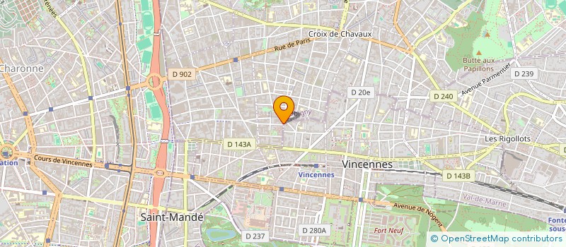 localisation de l'entreprise MONSIEUR JOSSELIN GARCIA à MONTREUIL