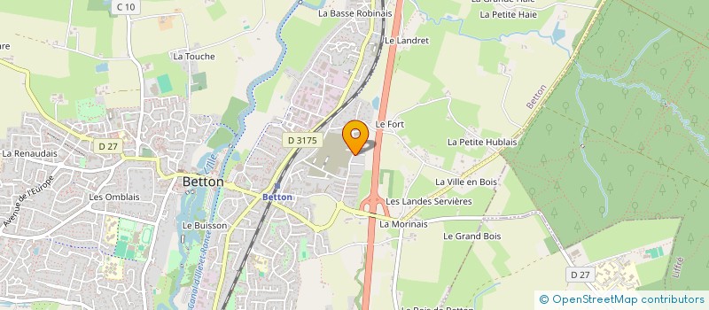 localisation de l'entreprise MONSIEUR JOSSELIN GAUTIER à BETTON