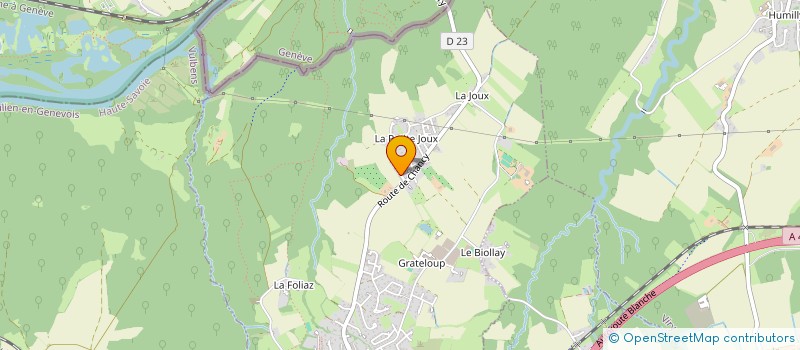 localisation de l'entreprise MONSIEUR JOSSELIN GOURDON  POUGNY