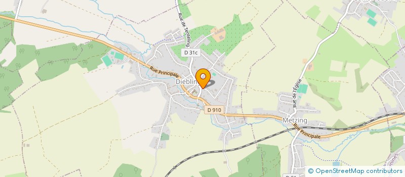 localisation de l'entreprise MONSIEUR JOSSELIN HUSSAUD  DIEBLING