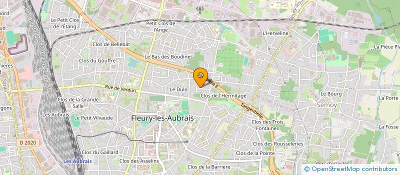 localisation de l'entreprise MONSIEUR JOSSELIN JAN à FLEURY-LES-AUBRAIS