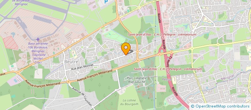 localisation de l'entreprise MONSIEUR JOSSELIN LARGE à MERIGNAC