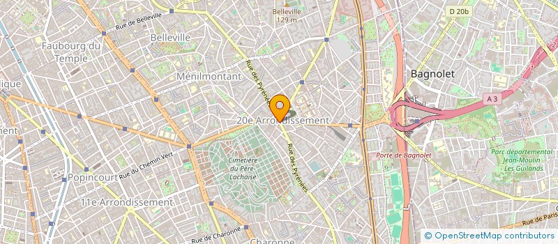 localisation de l'entreprise MONSIEUR JOSSELIN LEBBRECHT  PARIS