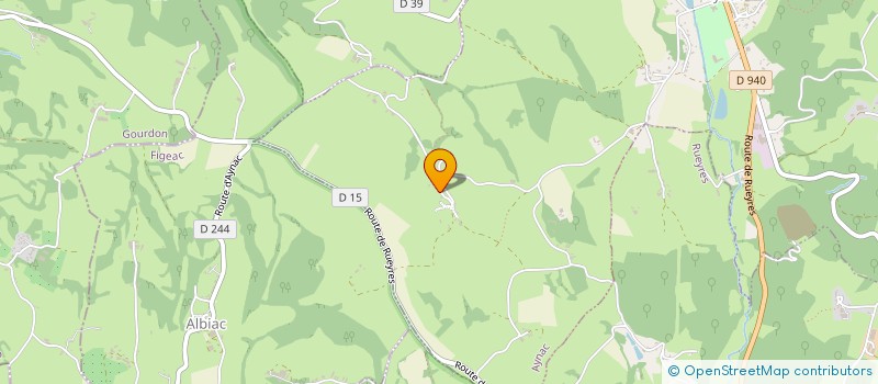 localisation de l'entreprise MONSIEUR JOSSELIN LEFEUVRE  AYNAC