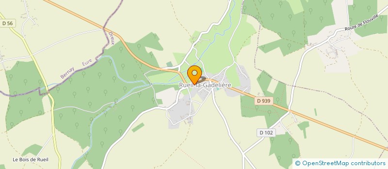 localisation de l'entreprise MONSIEUR JOSSELIN LESUEUR à RUEIL-LA-GADELIERE
