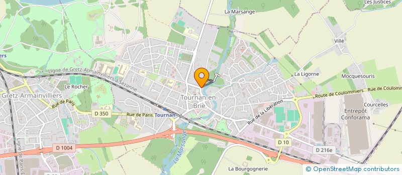 localisation de l'entreprise MONSIEUR JOSSELIN LOBJOIE  TOURNAN-EN-BRIE