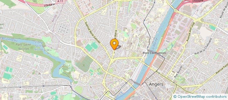 localisation de l'entreprise MONSIEUR JOSSELIN MENAGE à ANGERS