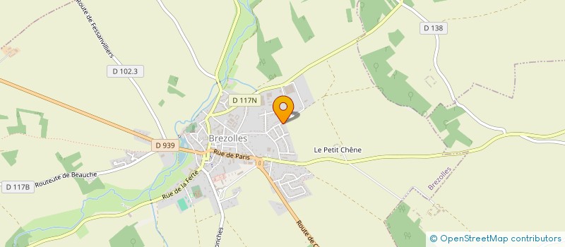 localisation de l'entreprise MONSIEUR JOSSELIN MER à BREZOLLES